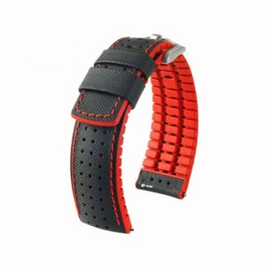 Bracelet Caoutchouc Rouge 24mm Rumbo