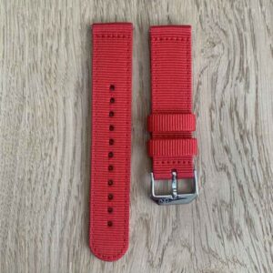 Bracelet Nato Rouge 20mm Solis