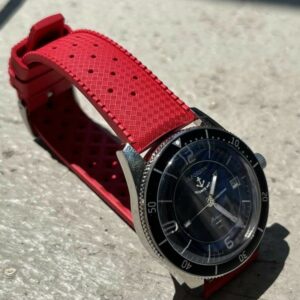Bracelet Caoutchouc Rouge 22mm Tripo