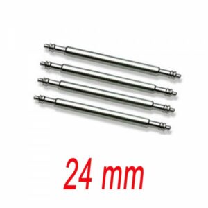 4 Barrettes Inox 24mm Rento