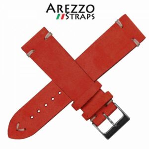 Bracelet Nubuck Rouge 20mm Arizo