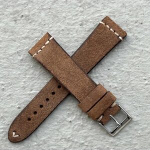 Bracelet cuir Brun 20mm Lero