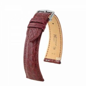 Bracelet Alligator Bordeaux 18mm Rivel