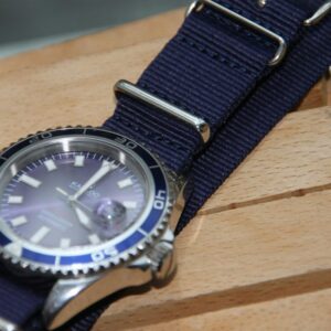 Bracelet Nato Bleu 18mm Navo
