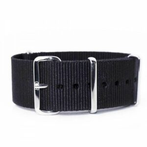 Bracelet Nato Noir 18mm Zano