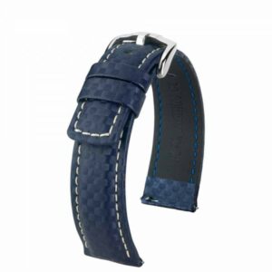Bracelet Carbone Bleu 18mm Siro