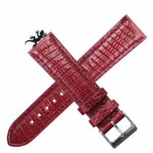 Bracelet Lézard Bordeaux 20mm Komo