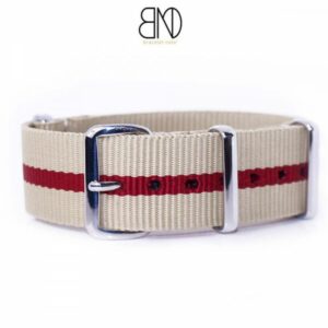 Bracelet Nato Beige 18mm Rovo