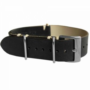 Bracelet Nato Noir 20mm Zento