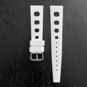 Bracelet Caoutchouc Blanc 20mm Trika