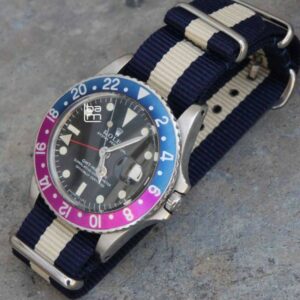 Bracelet Nato Bleu 20mm Belto