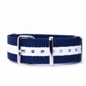 Bracelet Nato Bleu marine 20mm Valin