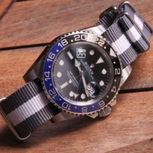 Bracelet Nato Gris 20mm Grano