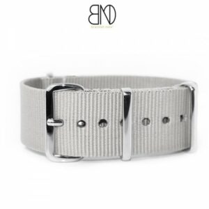 Bracelet Nato Blanc 18mm Pureza