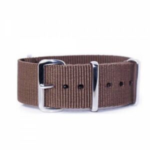 Bracelet Nato Marron 18mm Mando
