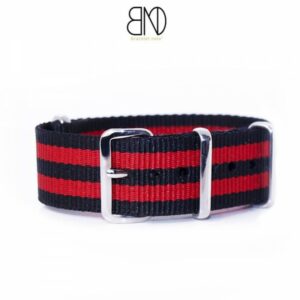 Bracelet Nato Noir 18mm Jano